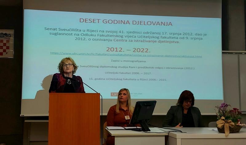 Obilježavanje deset godina djelovanja Centra za istraživanje djetinjstva
