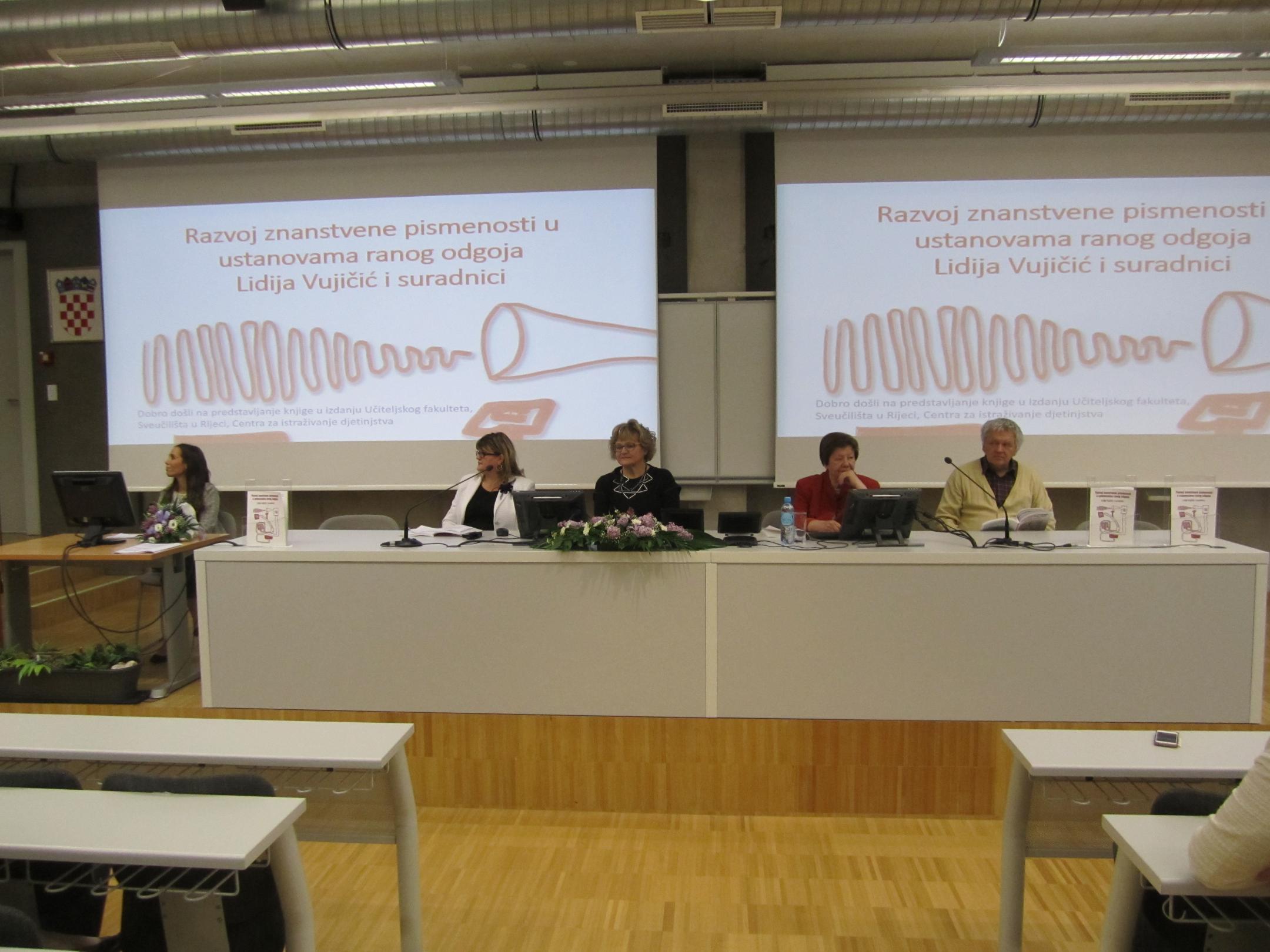 Predstavljanje knjige izv.prof.dr.sc. Lidije Vujičić