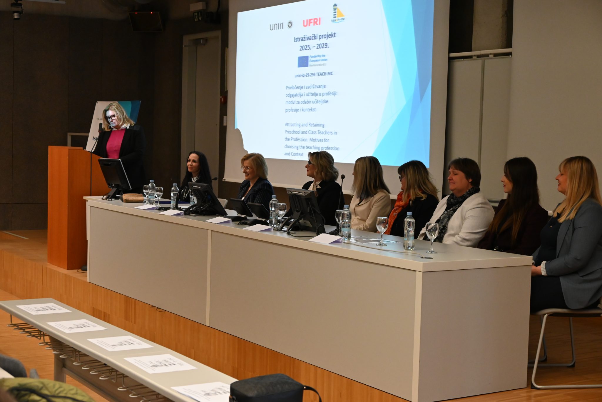 Predstavljanje UNIRI projekta ”Privlačenje i zadržavanje odgajatelja i učitelja u profesiji: motivi za odabir učiteljske profesije i kontekst (2025. – 2029.)”